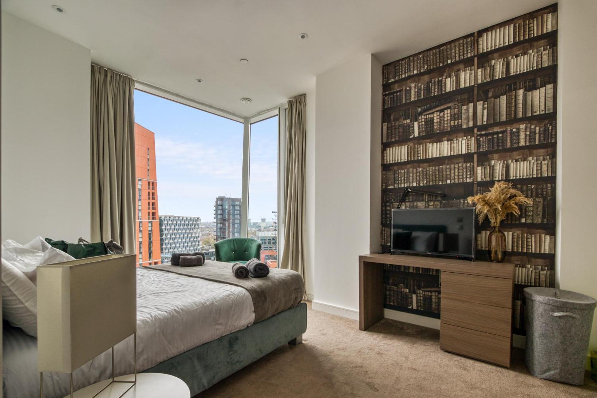 Appartamento Stunning 360º View Luxurious Penthouse Londra Esterno foto