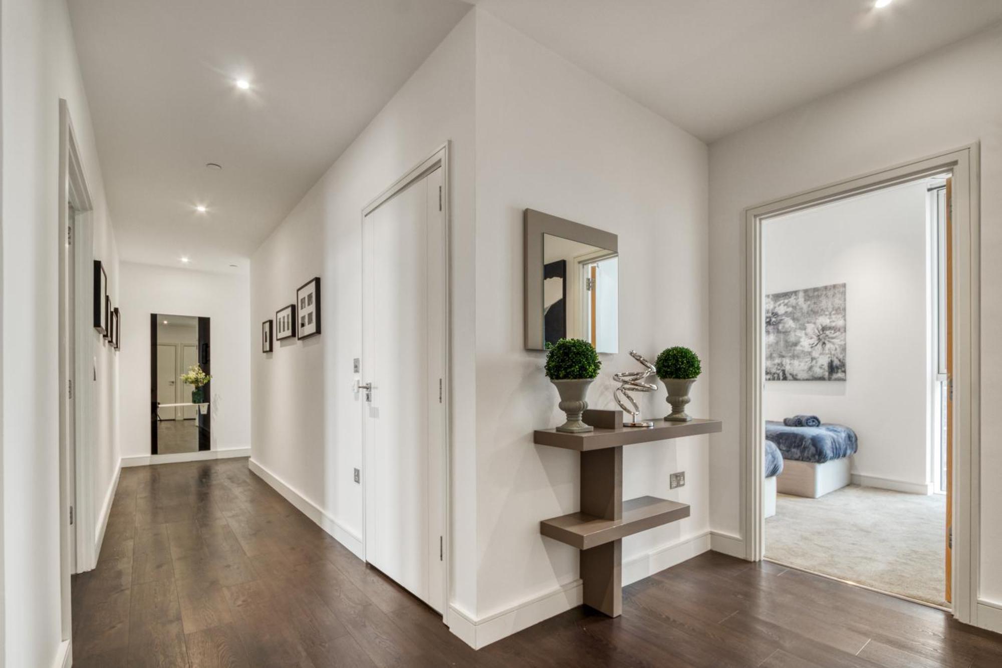 Appartamento Stunning 360º View Luxurious Penthouse Londra Esterno foto